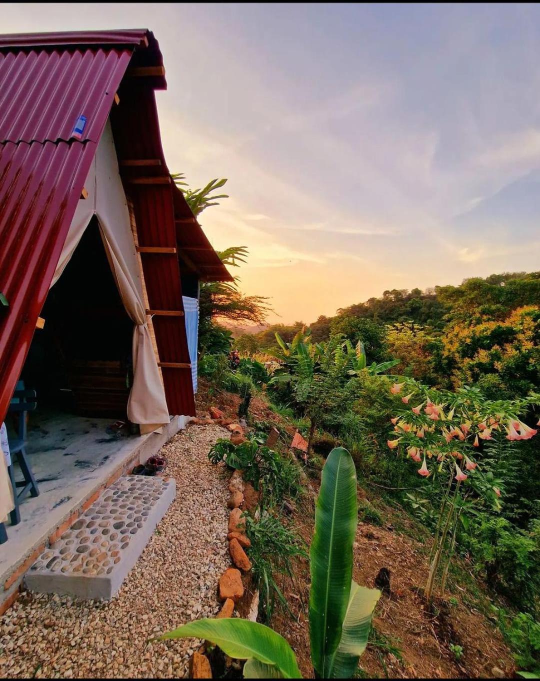 Tukamping Hotel Minca Bagian luar foto
